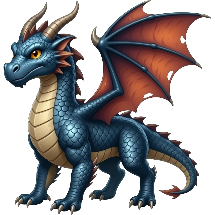 A Storm Dragon emoji