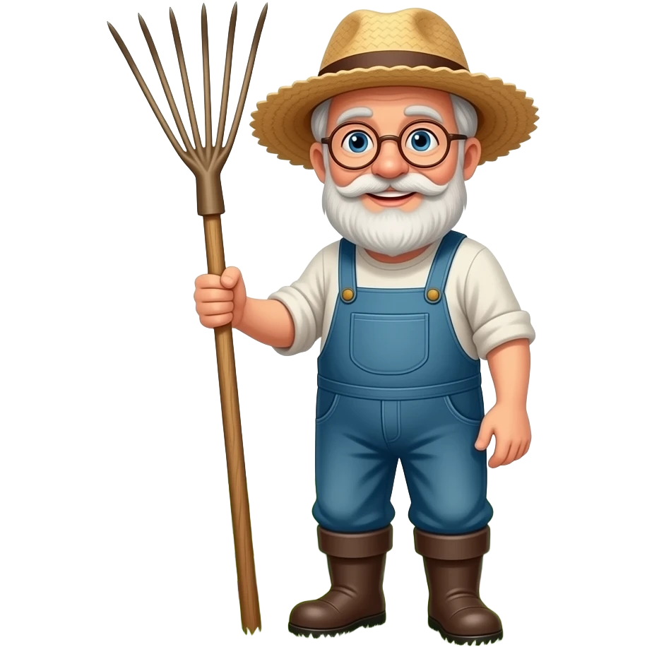 old gardener emoji
