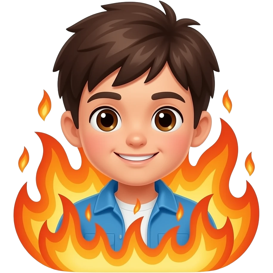 fire boy emoji