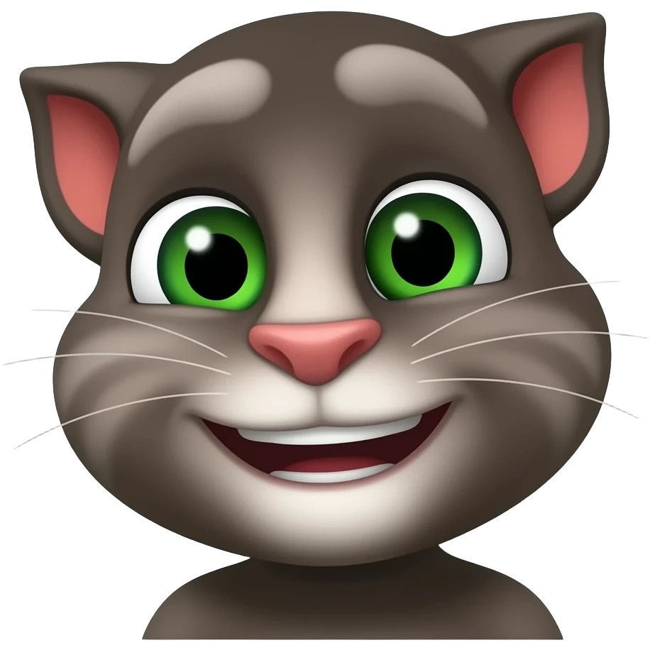 Talking Tom foot emoji