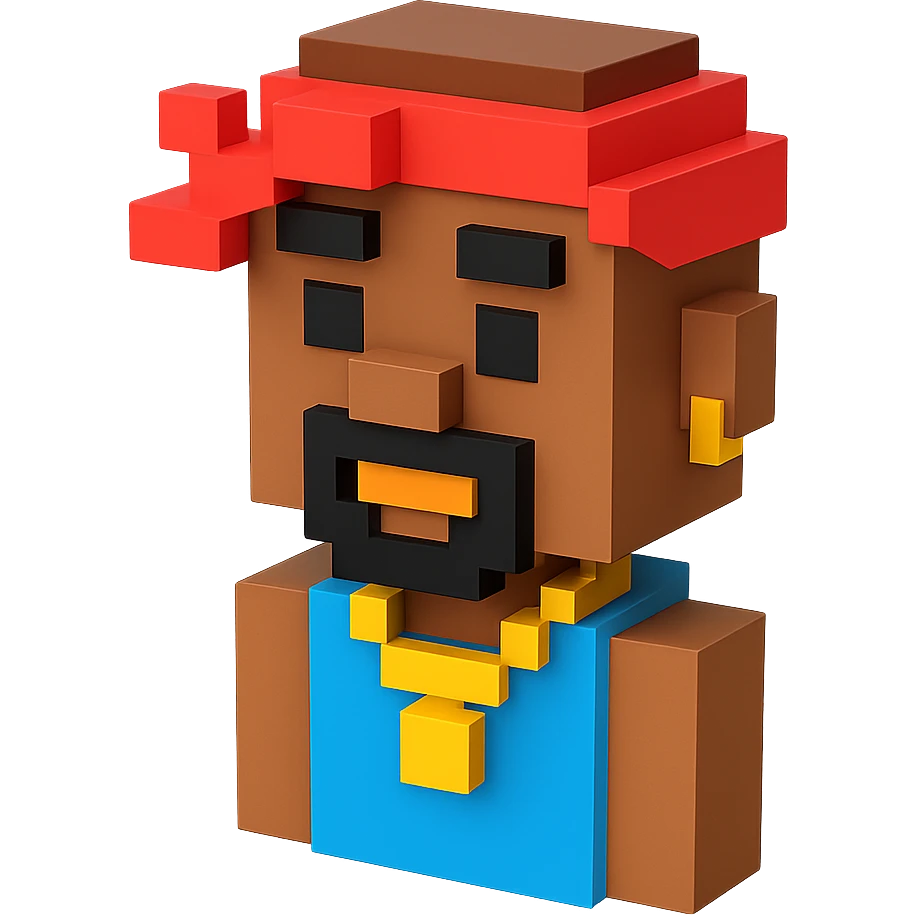 2Pac rapper emoji