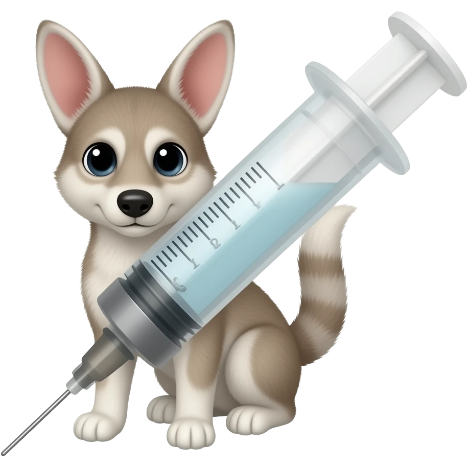 Rabies vaccine emoji