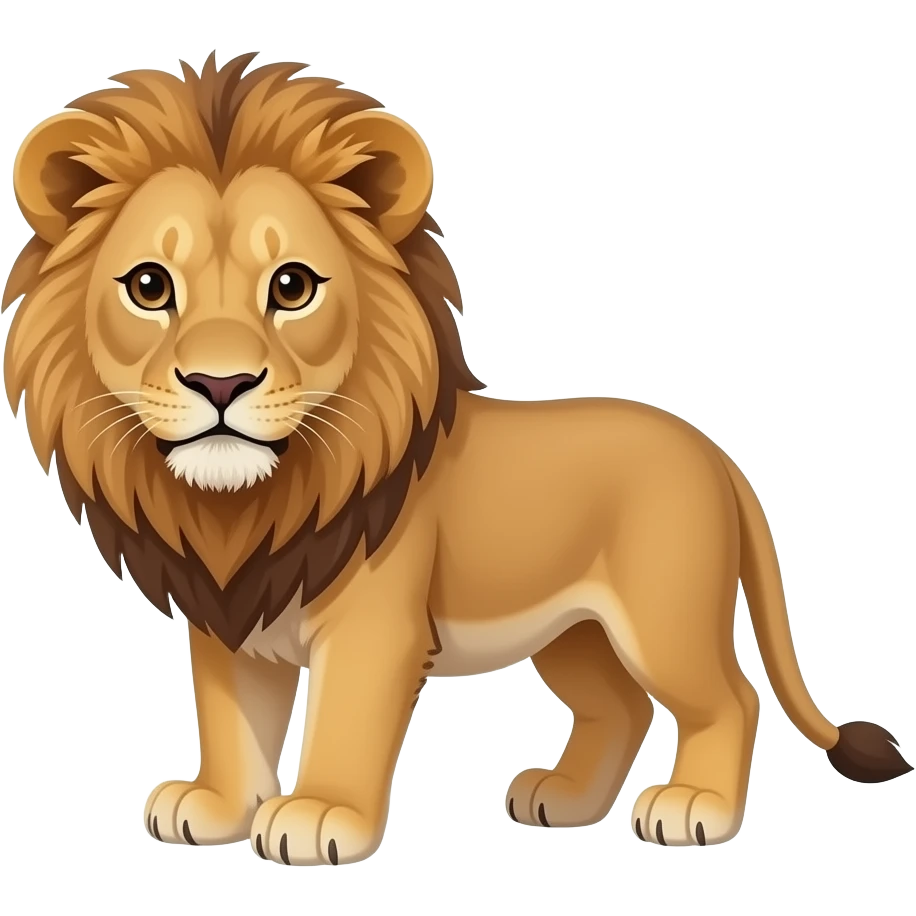 Lion cub emoji