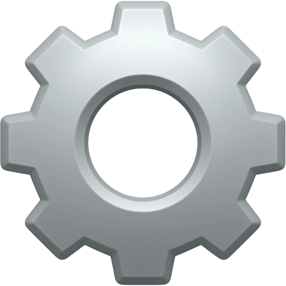 Gear emoji