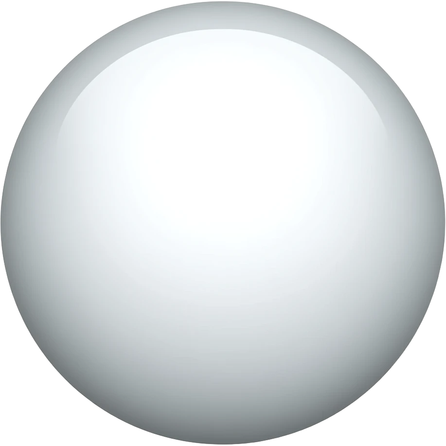 white cirle emoji