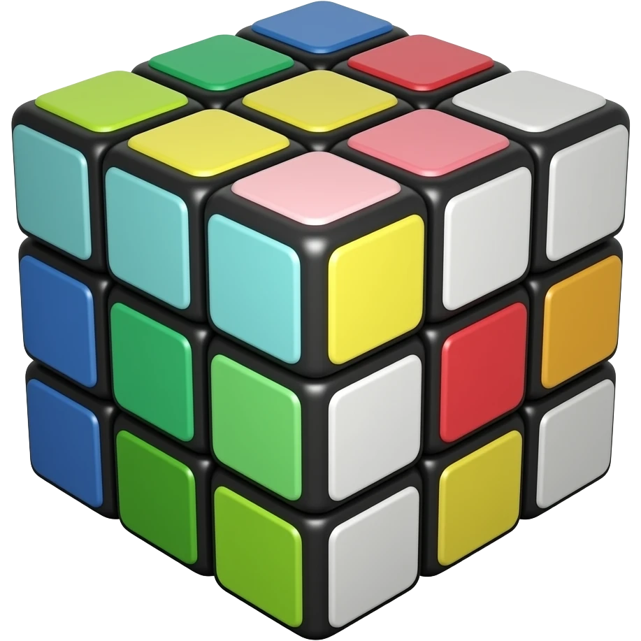 Emoji rubic cube emoji