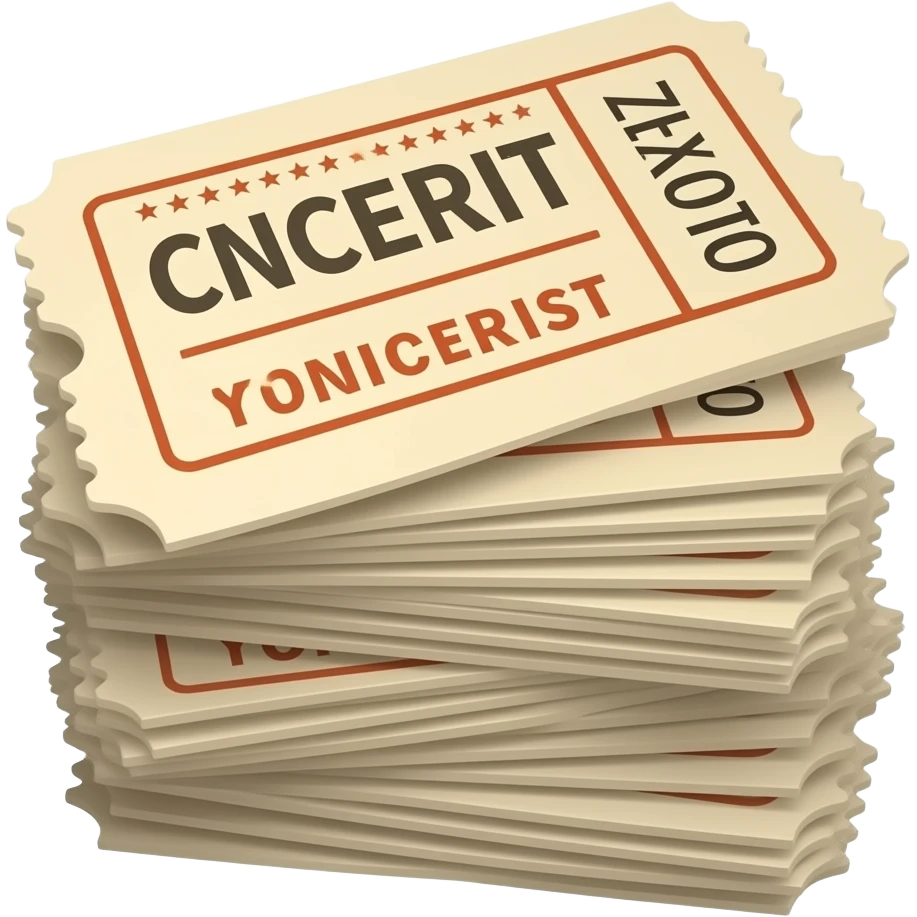 tickets emoji