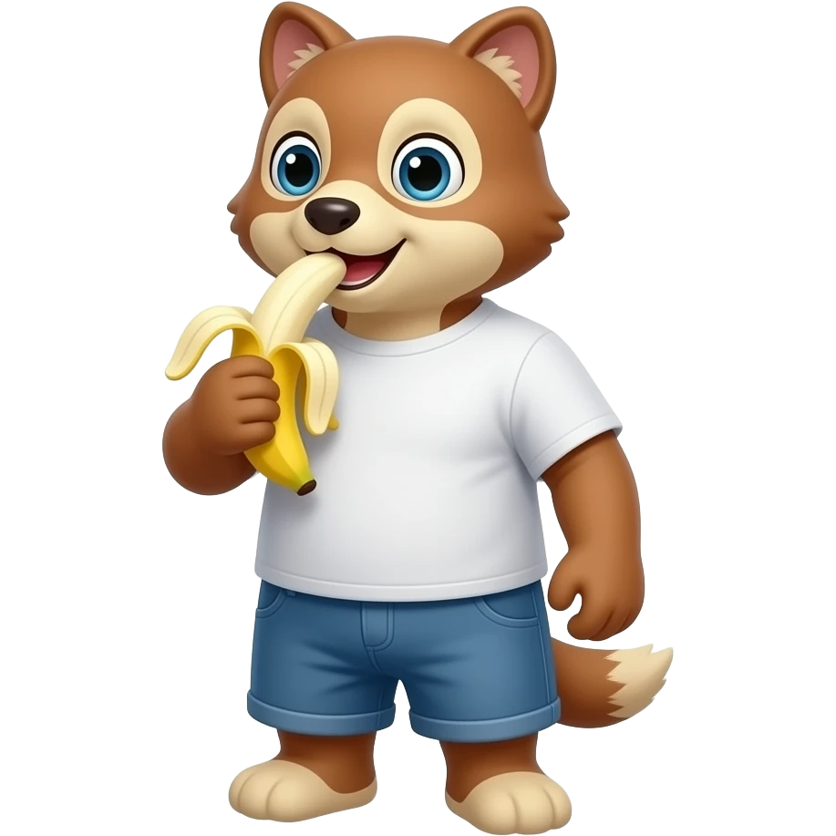 axelotal eating banana emoji