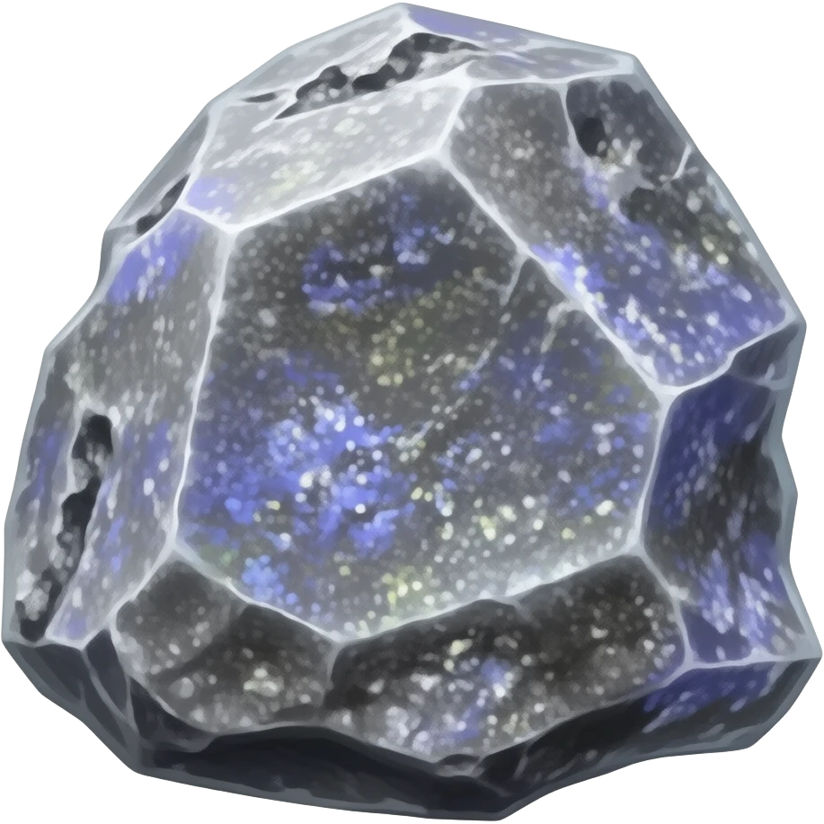 Meteorite crystal emoji