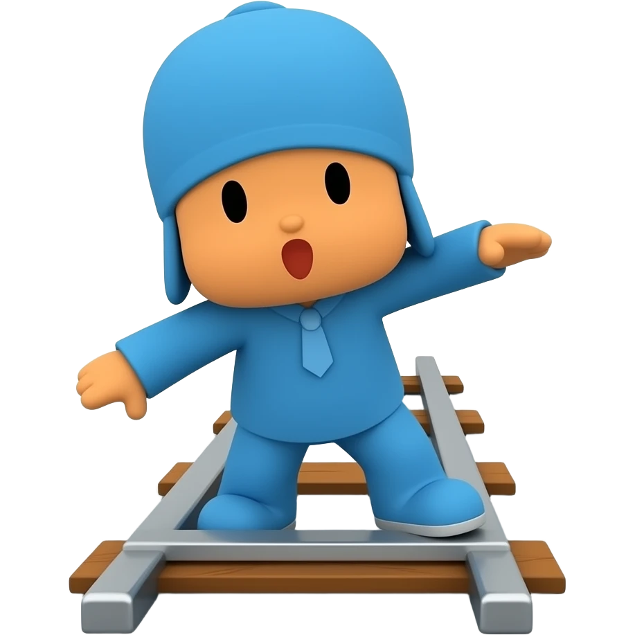Subway Surf Pocoyo emoji