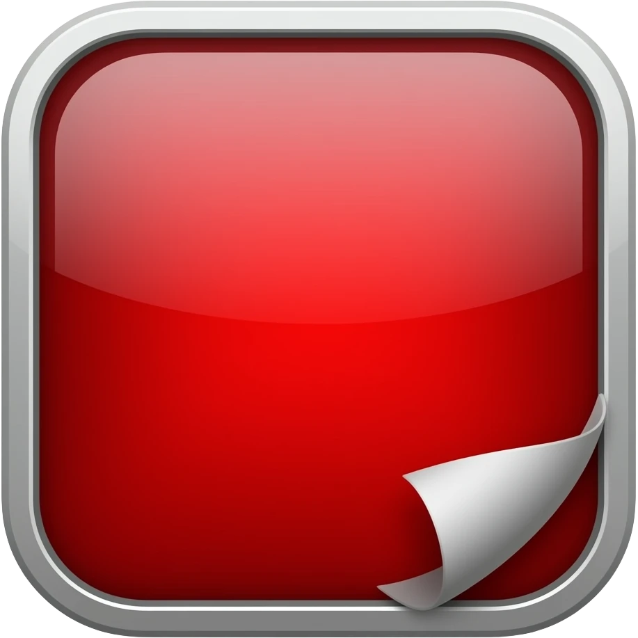 Red label emoji