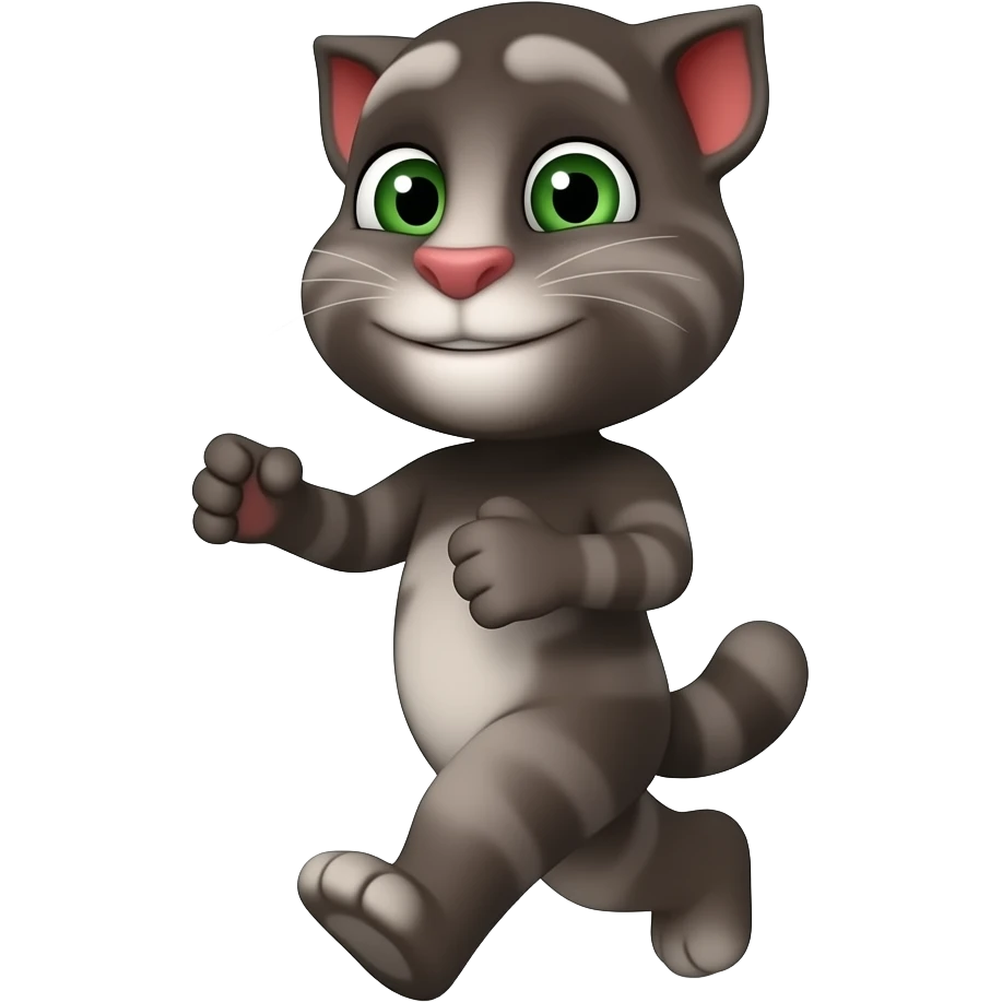 3 Talking Tom marching emoji