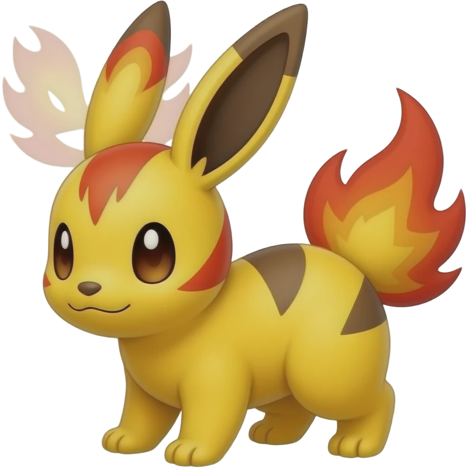 Plusle-Bunnelby-Victini-fusion, full body emoji