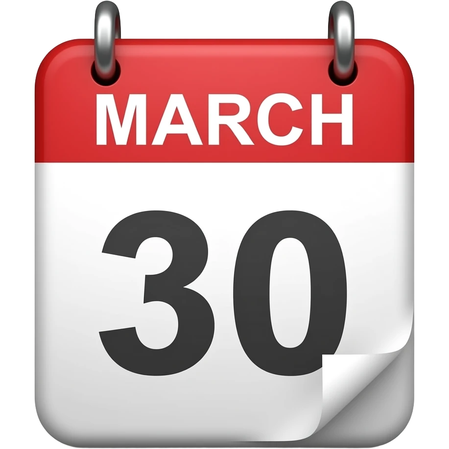 30 Mar emoji
