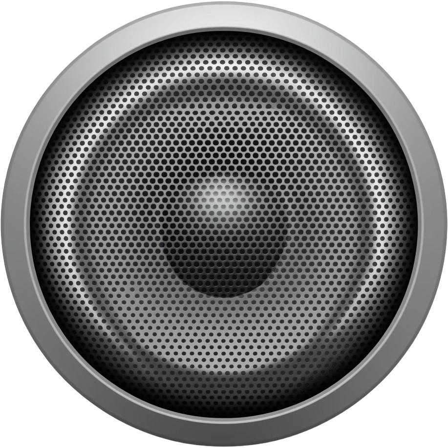 Speaker emoji