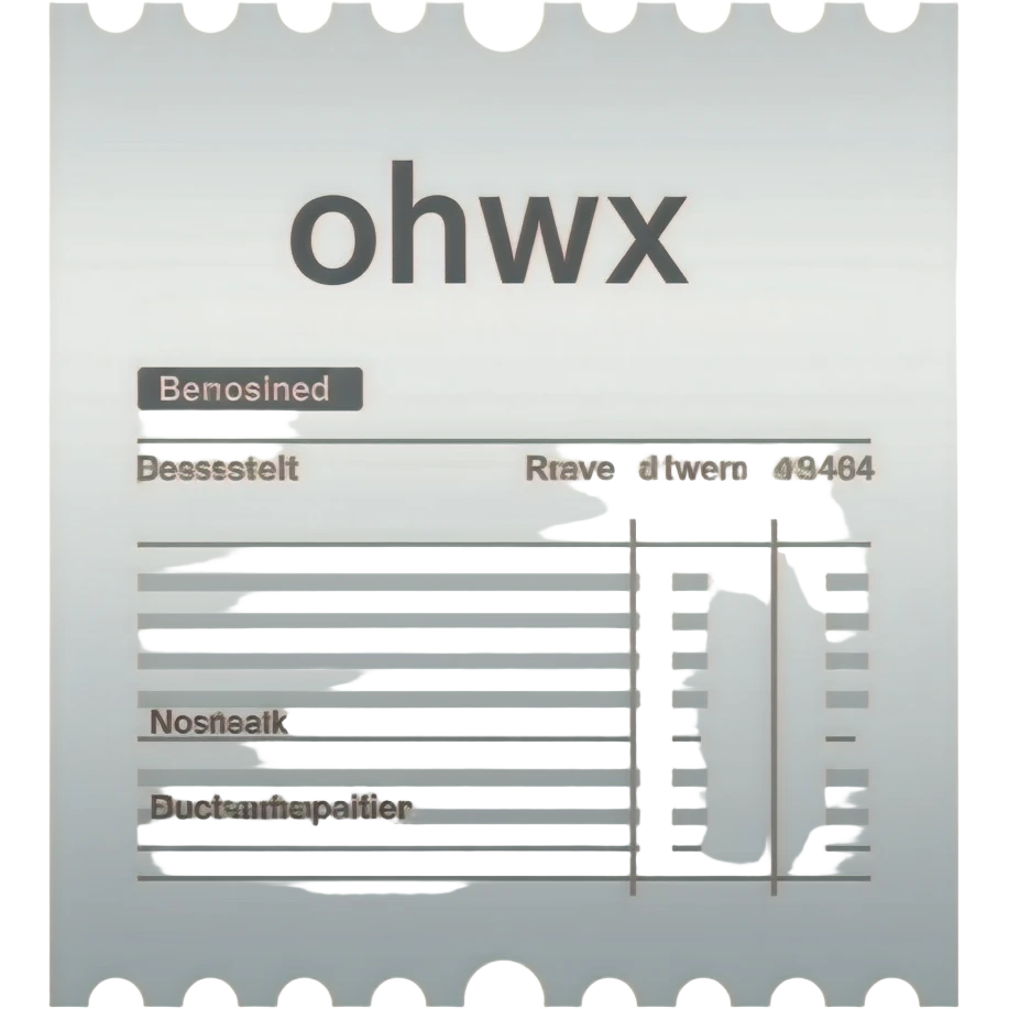 receipt emoji