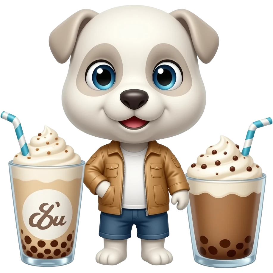 Minun-Bunnelby-Minccino-fusion, full body emoji