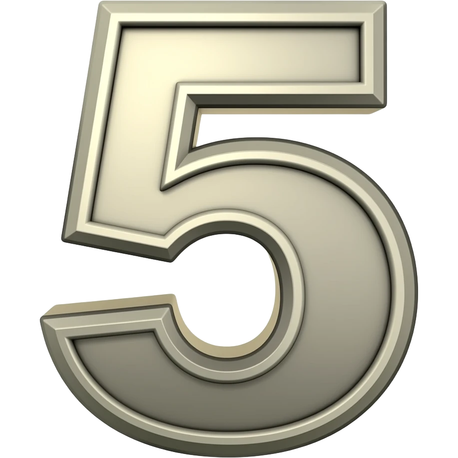 BFDI number 5 emoji