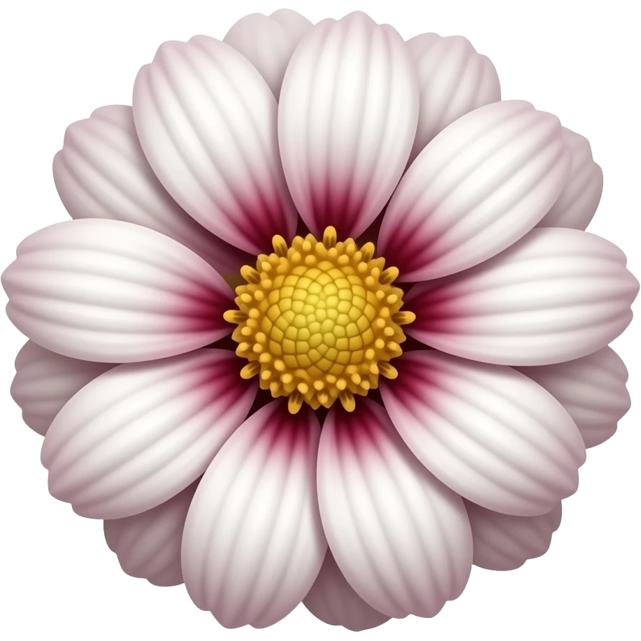 Realistic flower emoji