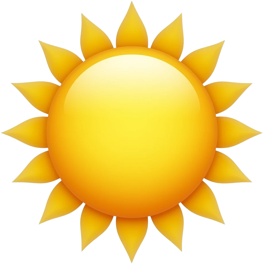 sun emoji