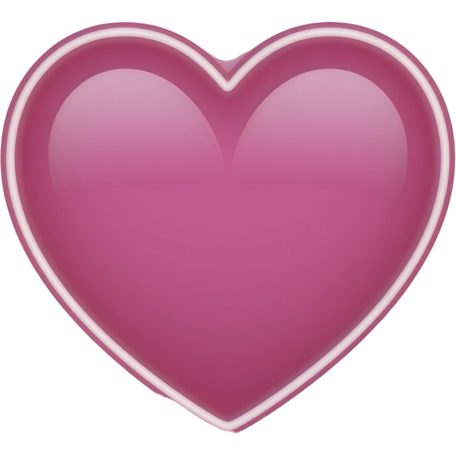 heart, 80s, synthwave emoji