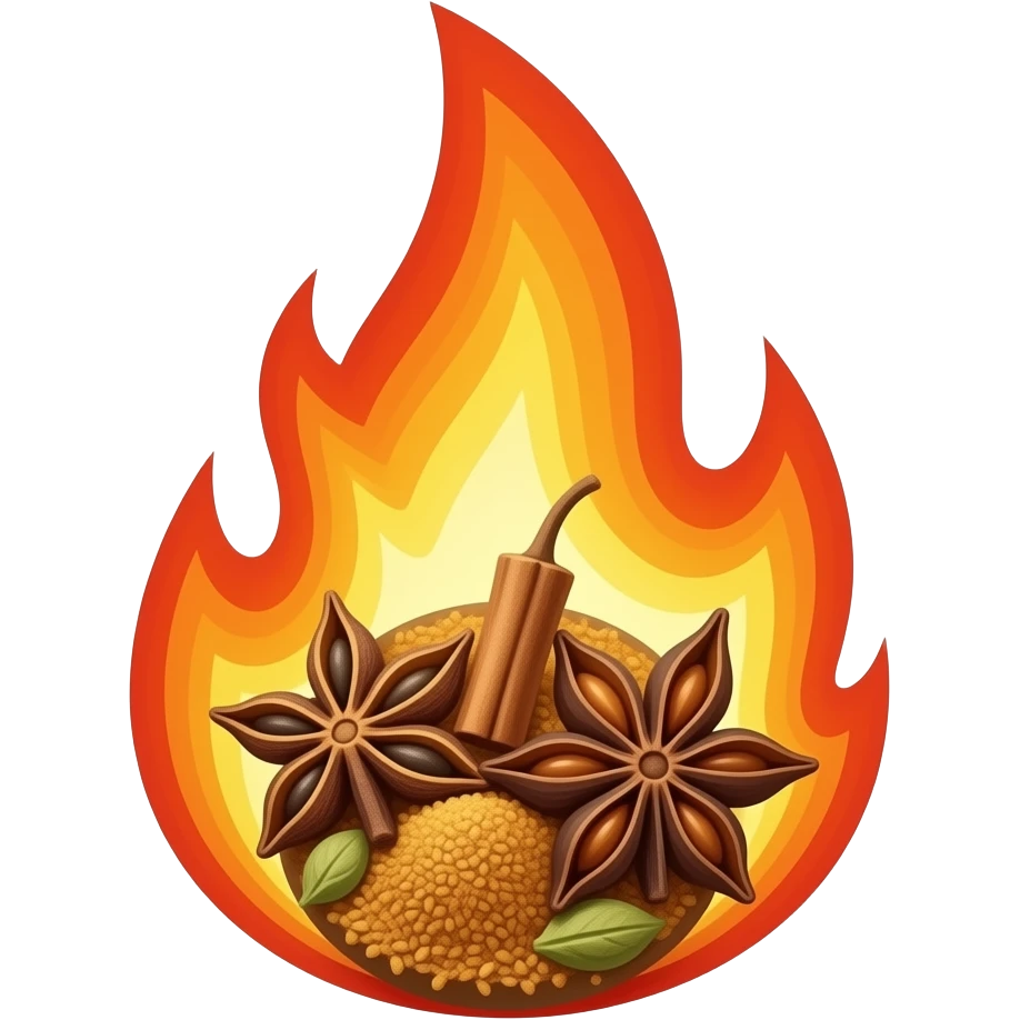 spice fire emoji