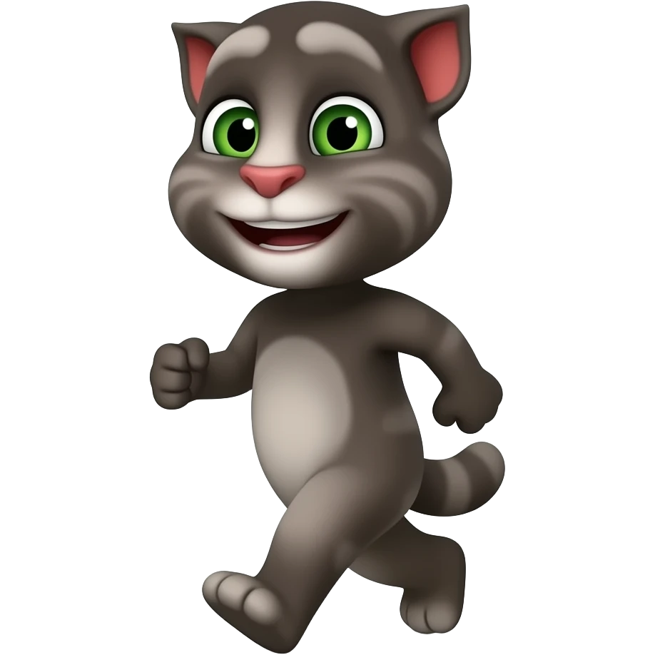 10 Talking Tom walking ground emoji