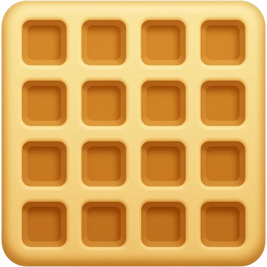 Waffles emoji