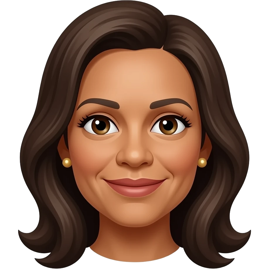Kamala Harris emoji, head emoji