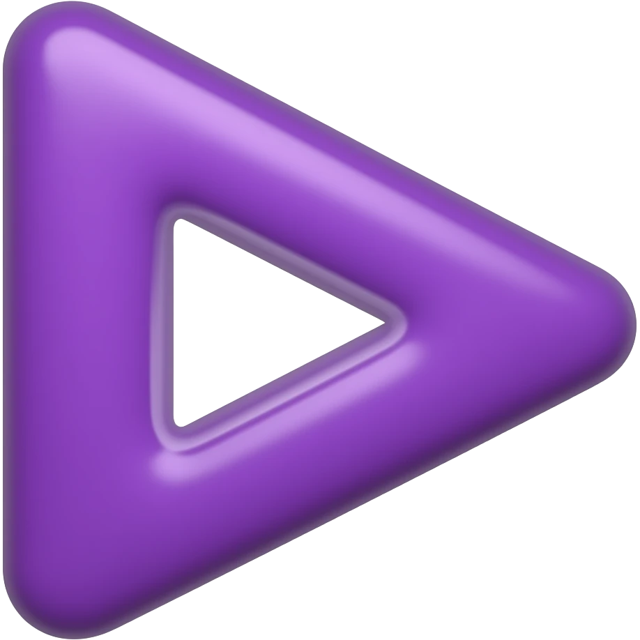 VIDEO MORADO GIRADO A 35 GRADOS emoji | AI Emoji Generator
