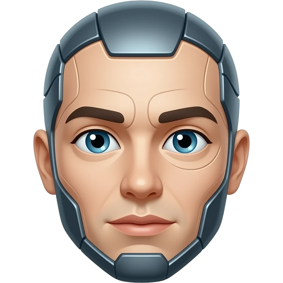 Cyborg Face emoji
