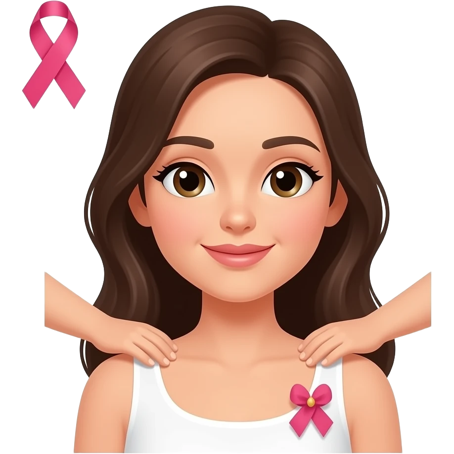🎀💆🏻‍♀️ emoji