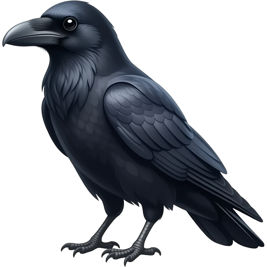 Raven emoji