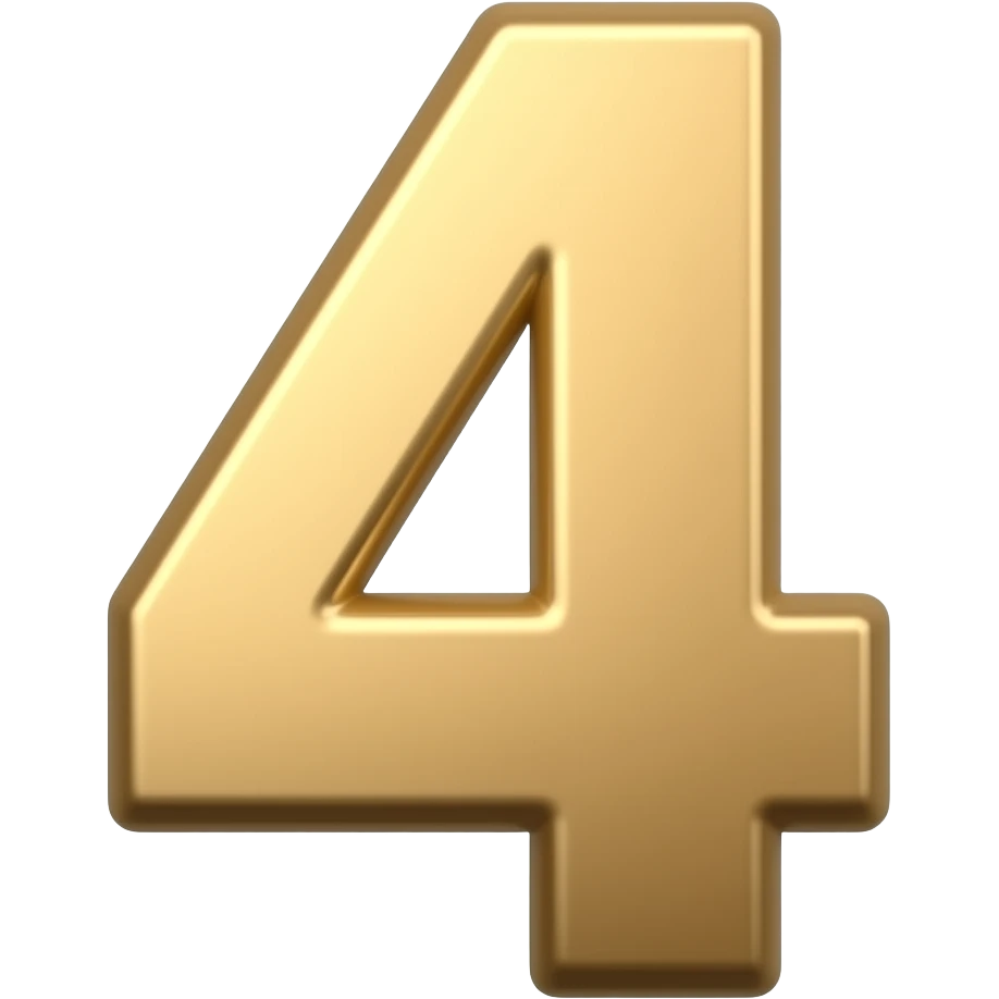 số 4 emoji