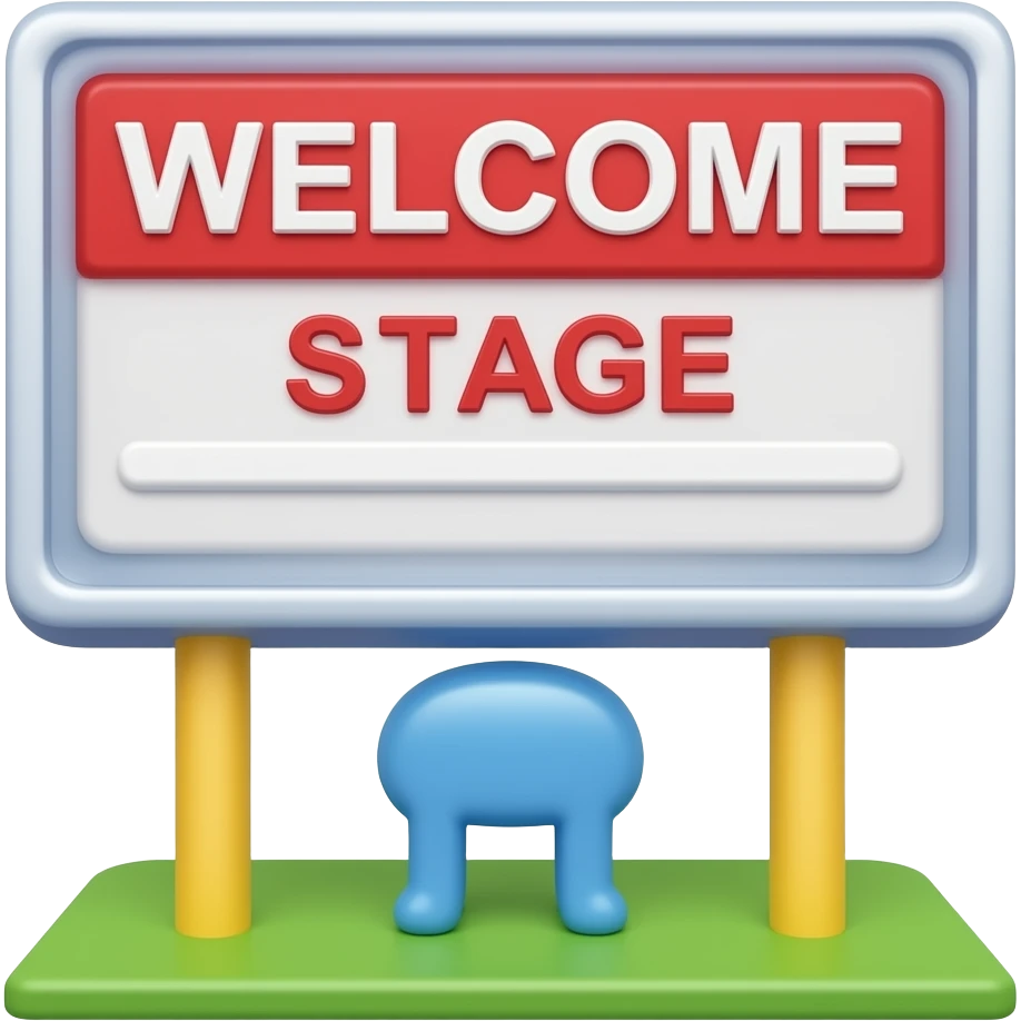State Welcome Sign emoji