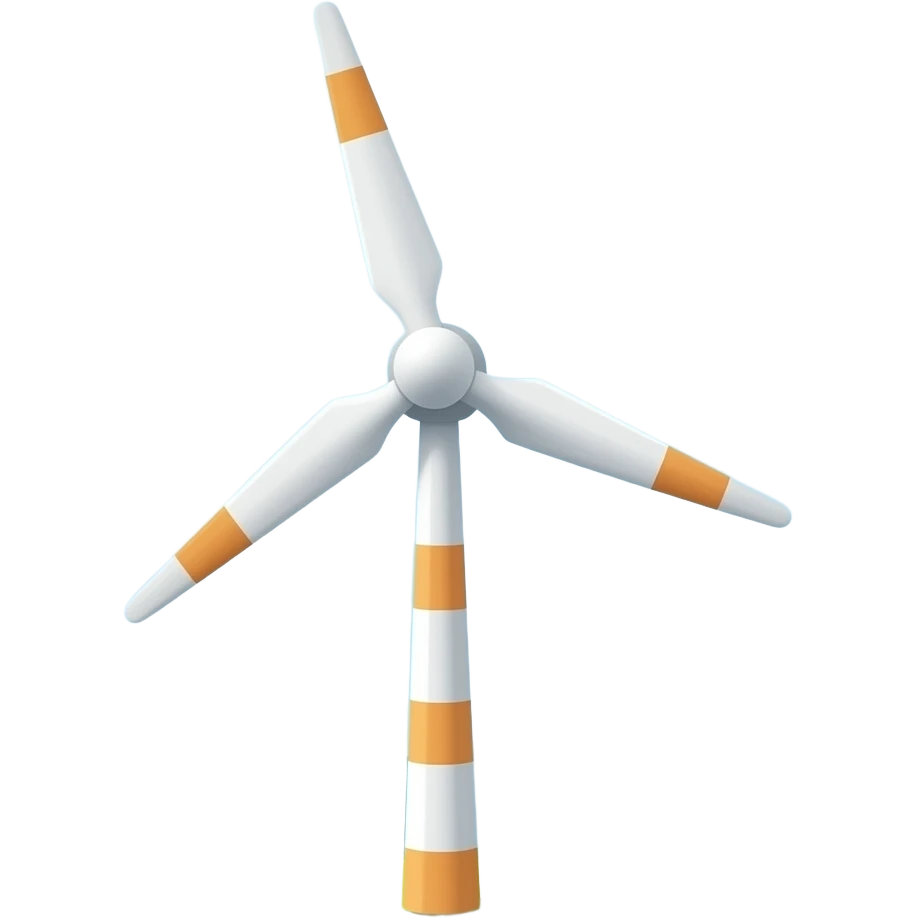 wind turbine emoji