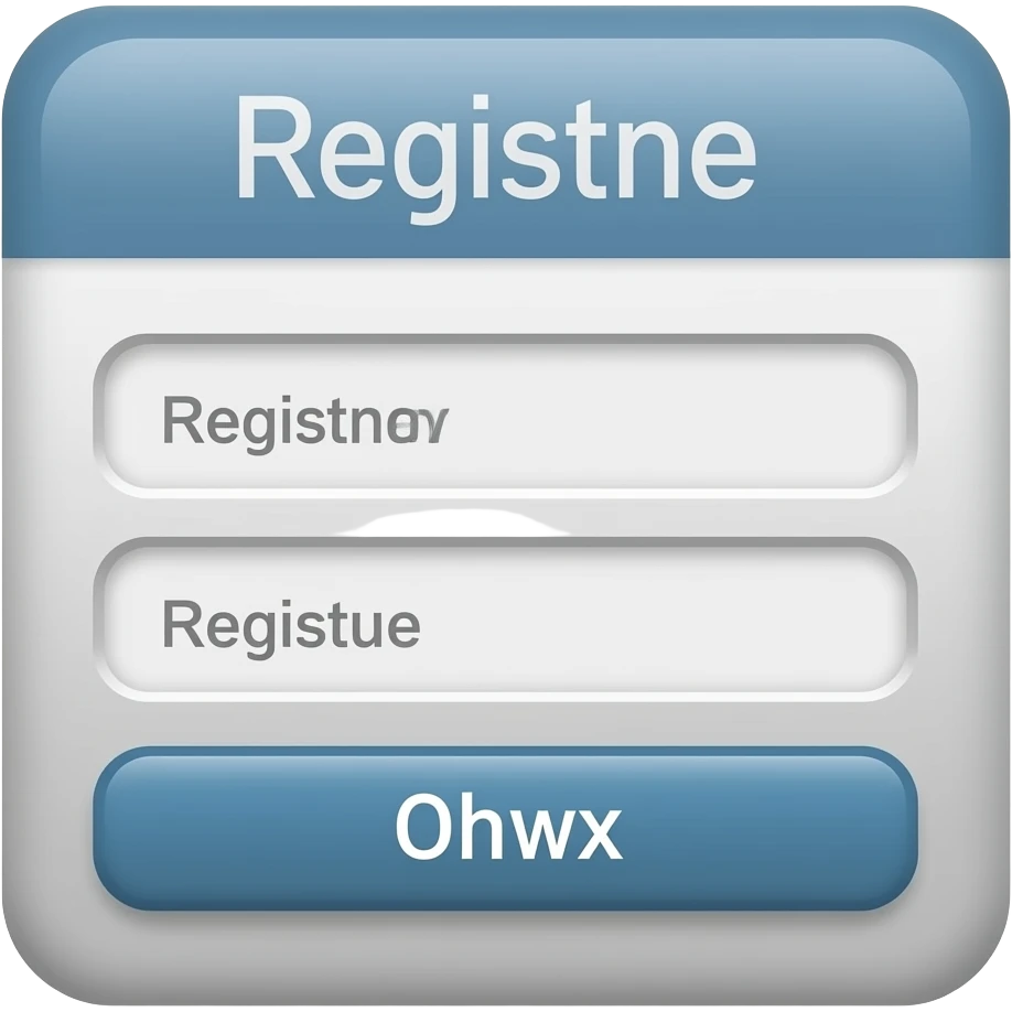 Registration page emoji