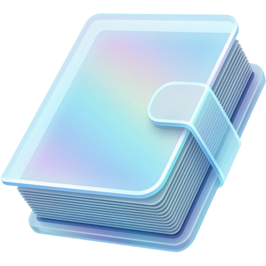 Hologram notebook emoji