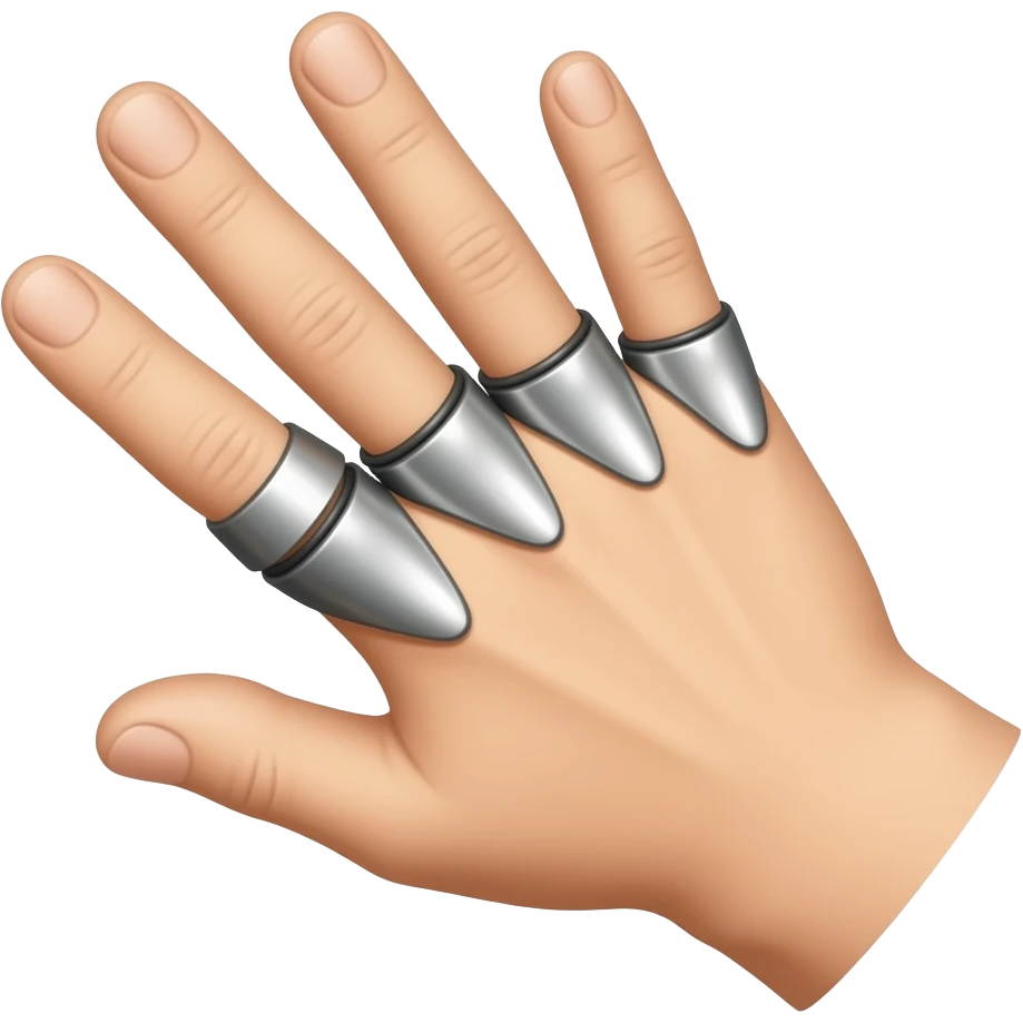 silver ring splint for hypermobile hand emoji