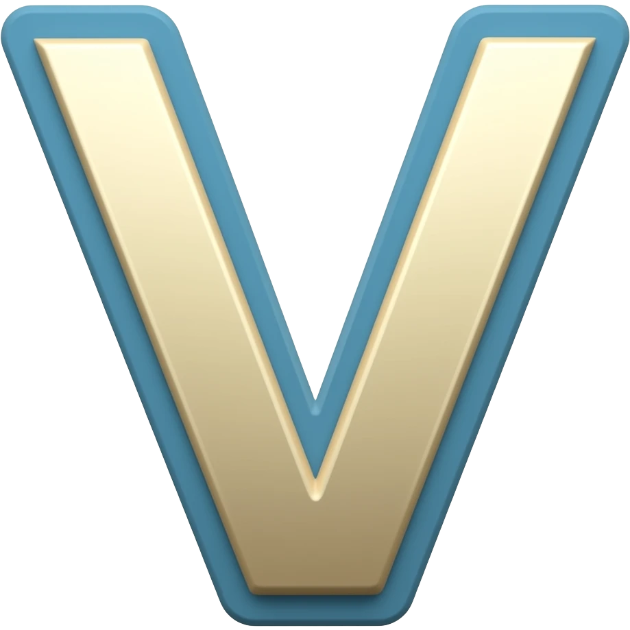 V emoji