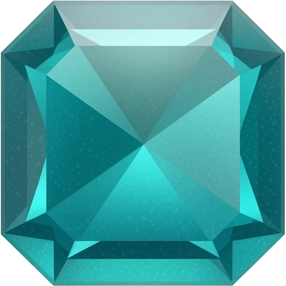 graphite and teal sapphire emoji