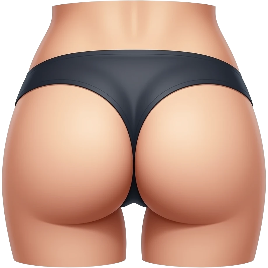 femboy butt emoji :3 with bulge emoji