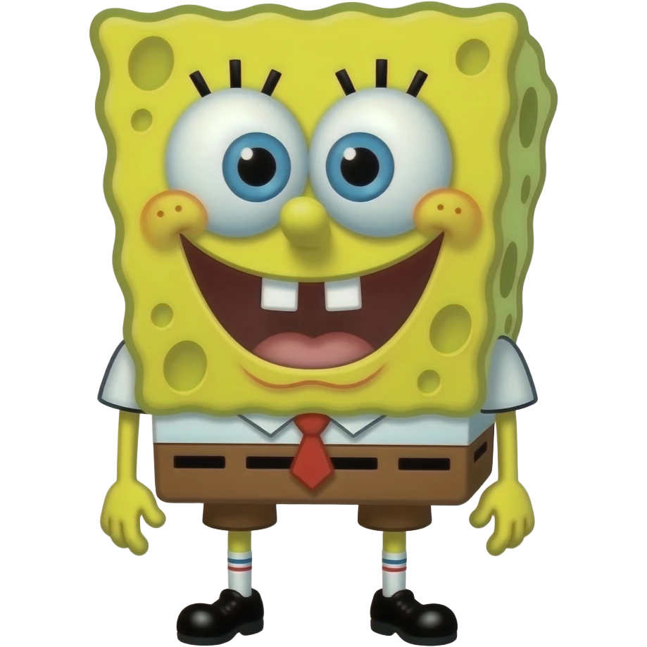 Bob esponja Assustador🧟‍♂️ emoji