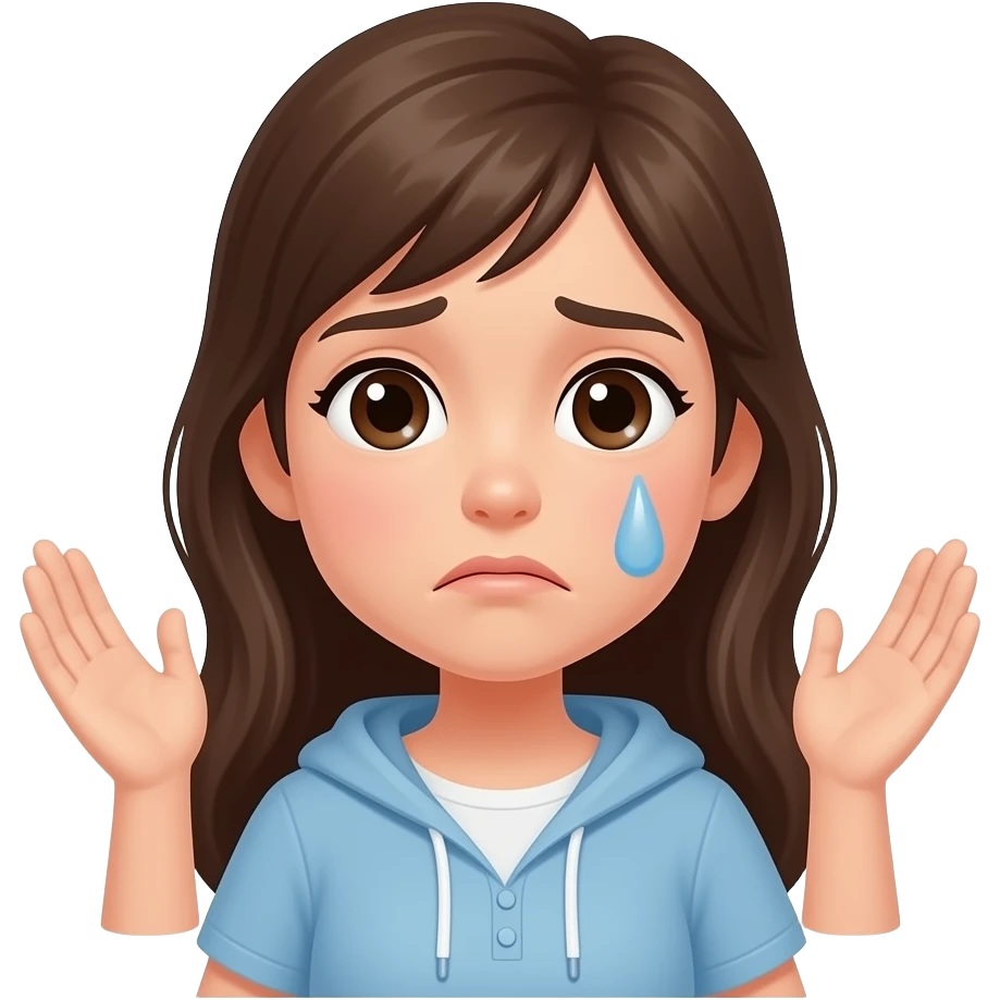 clock out with tired looking face girl at home emoji