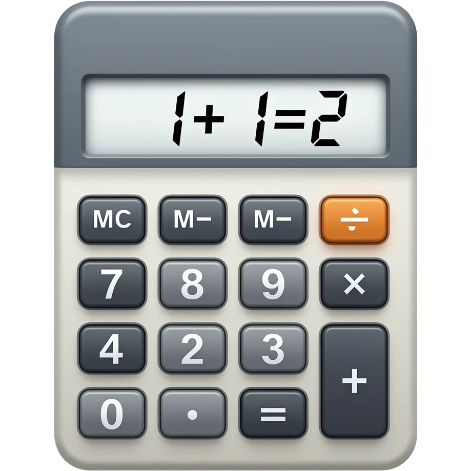 1+1=2 emoji