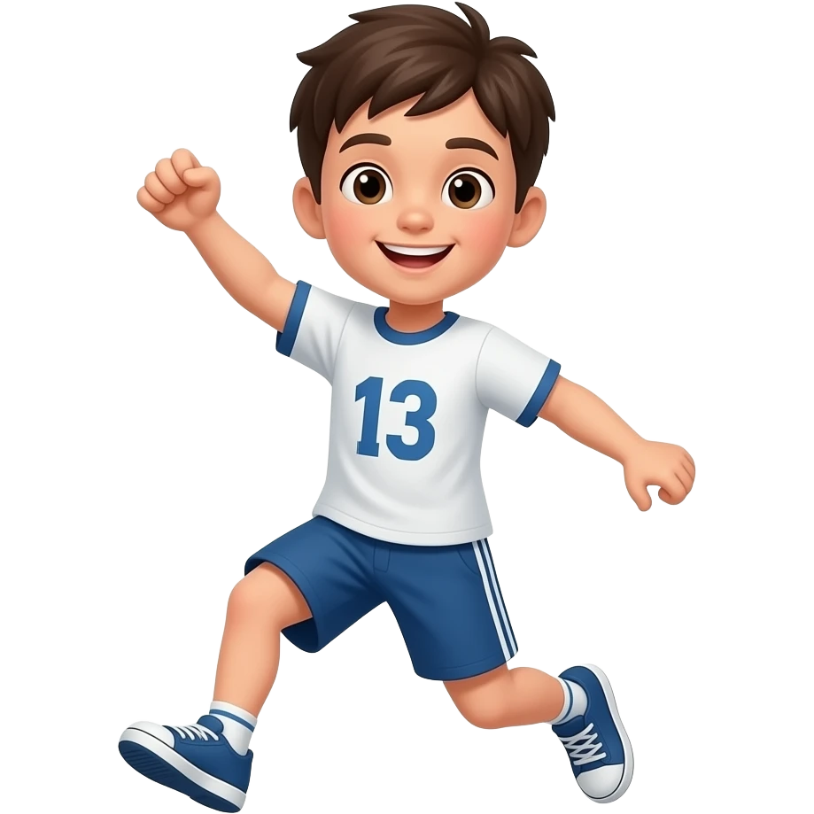 boy jump emoji