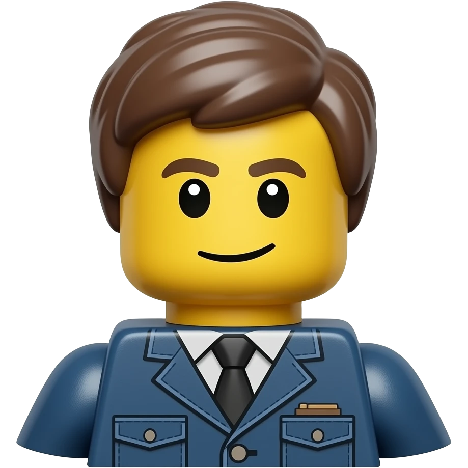 Lego man emoji