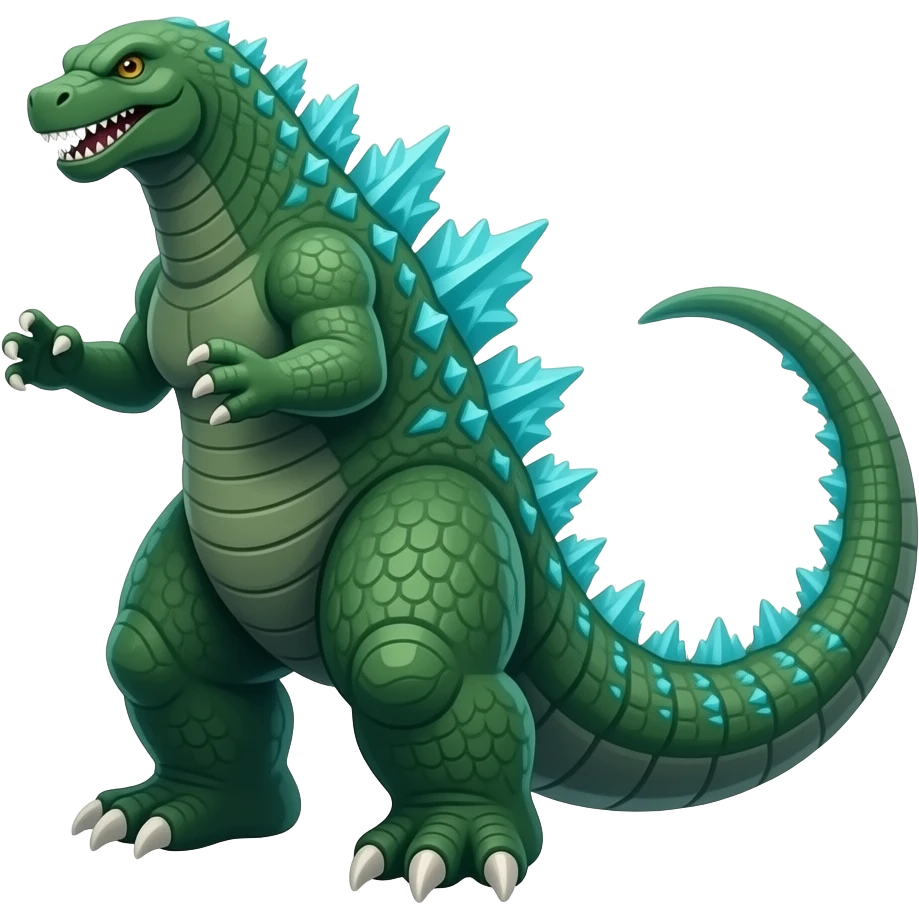 godzilla green emoji | AI Emoji Generator