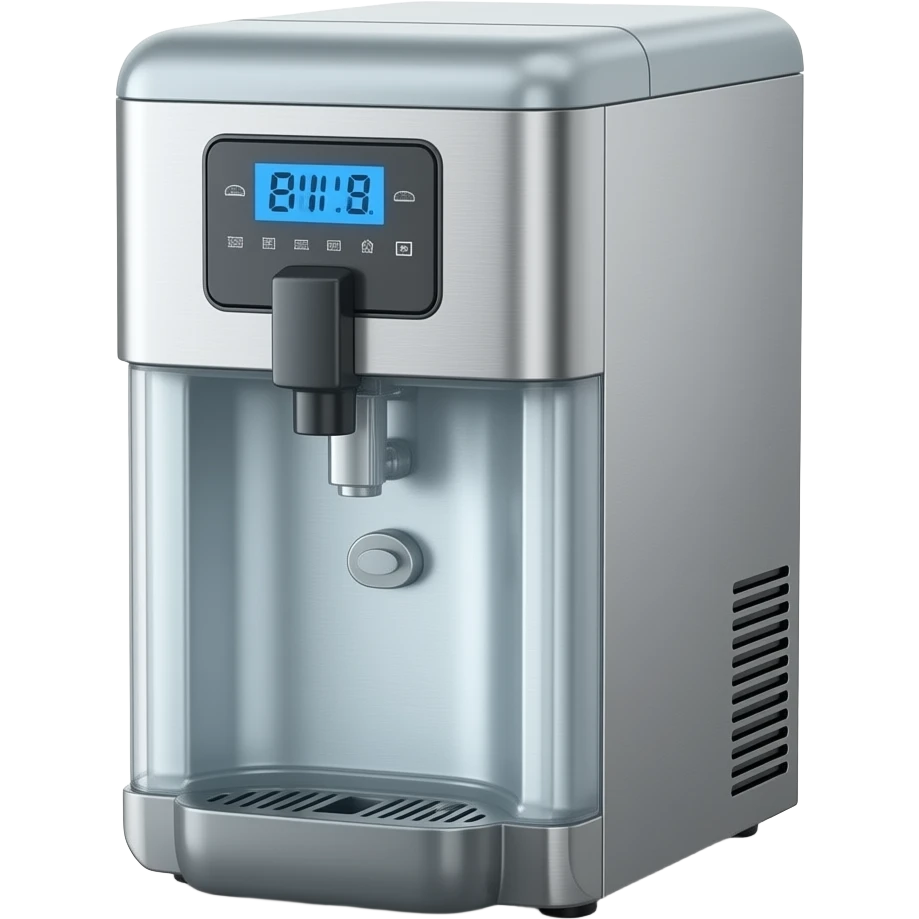 modern slushy ice maker machine maker emoji