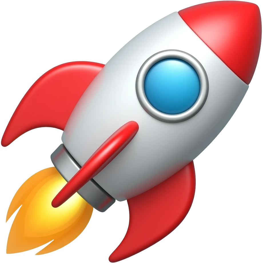 Rocket emoji